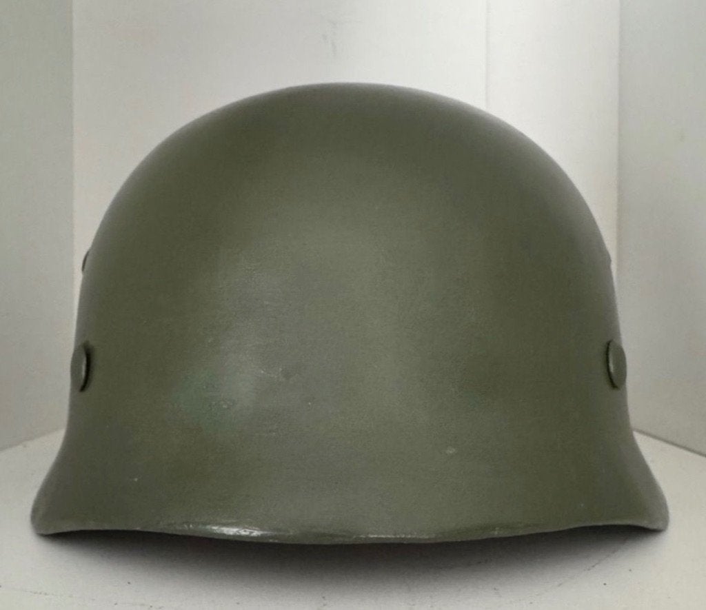 casque para allemand m37 ET66 lot 588 lire description !, Collections, Enlèvement, Armée de l'air, Casque ou Béret