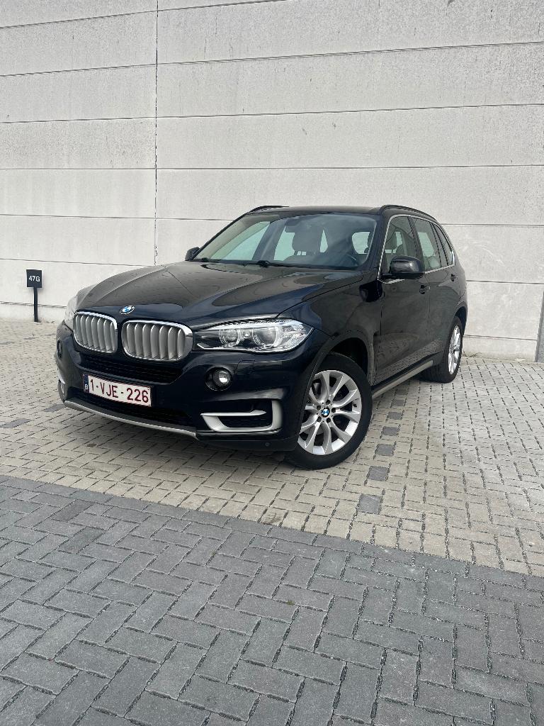 BMW x5 EURO 6B 2.5 diesel 2.000cc weinig belasting, Auto's, BMW, Monovolume, 4 cilinders, Zwart, Leder