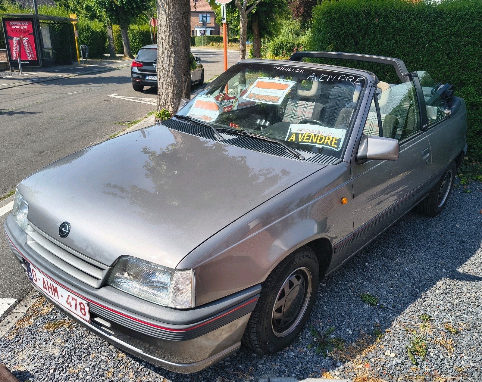 Ople Kadett Cabriolet état impecc!! Rien à faire!, Autos, Opel, Particulier, Kadett, Essence, Euro 5, Cabriolet, 3 portes, Automatique