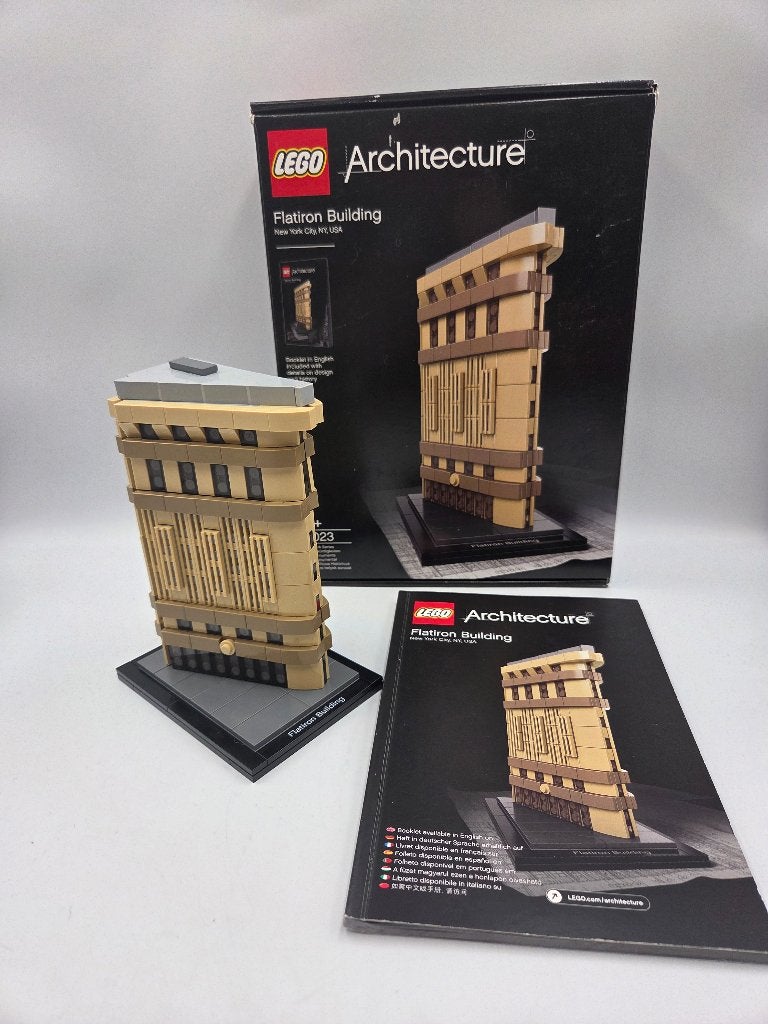 Lego Architecture 21023 Flatiron Building, Compleet, Lego, Architecture, Ophalen of Verzenden