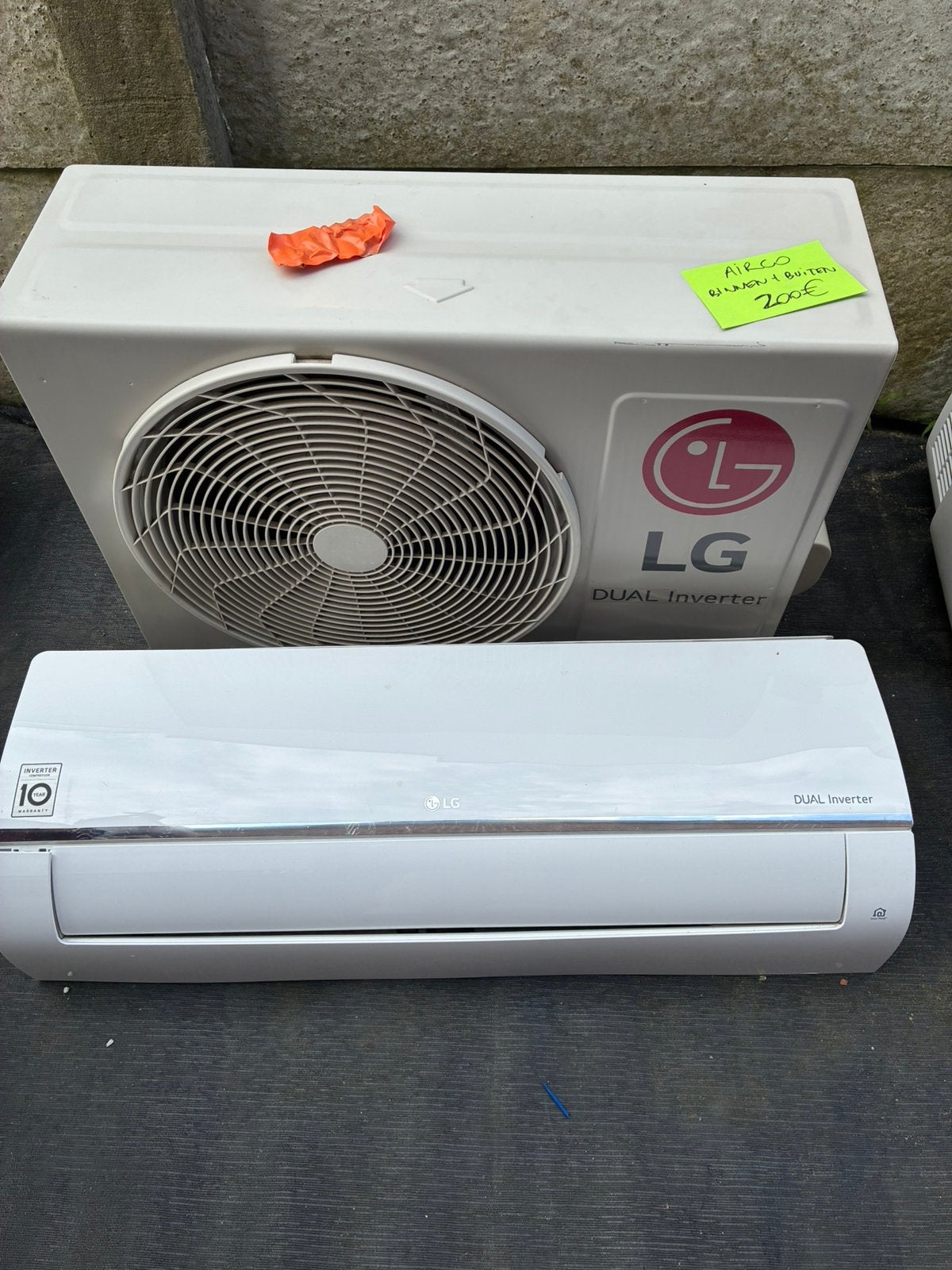 Airco monosplit, Elektronische apparatuur, Airco's, Ophalen, Zo goed als nieuw, Verwarmen