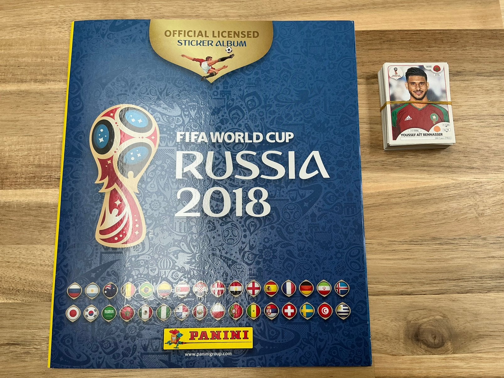 Panini stickerboek WK 2018 leeg met 93 stickers (Nieuw), Verzamelen, Ophalen of Verzenden, Nieuw