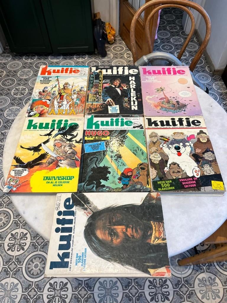 STRIP verzameling (normale en zeldzamere stripverhalen), Boeken, Meerdere comics, Ophalen, Gelezen, Europa