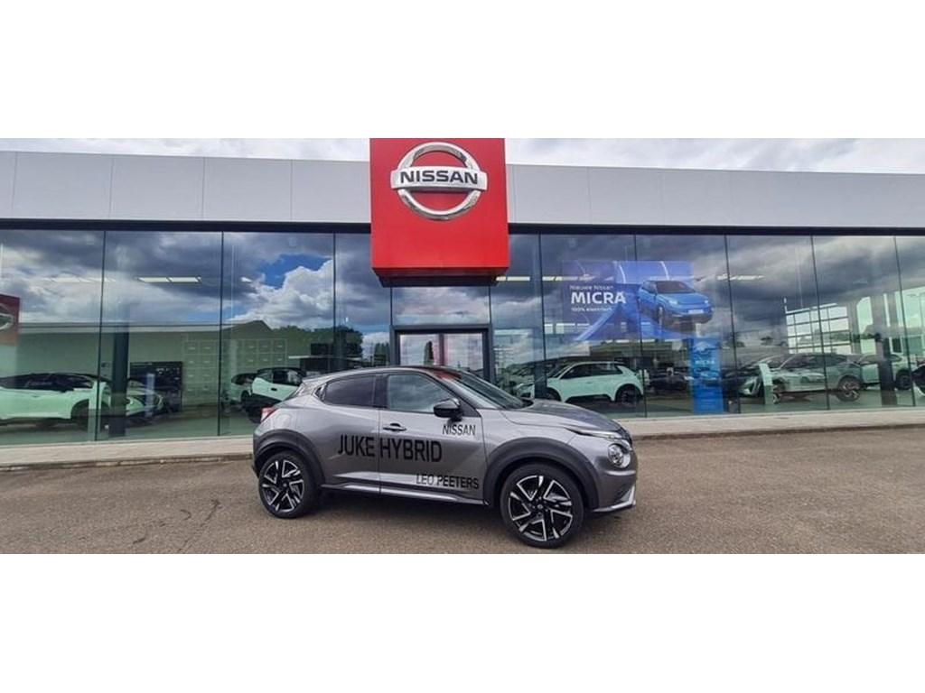 Nissan Juke HYBRIDE N-Design AMT + Intrior Pack met Bose, Auto's, Nissan, Automaat, 5 zetels, 5 deurs, Hybride Elektrisch/Benzine