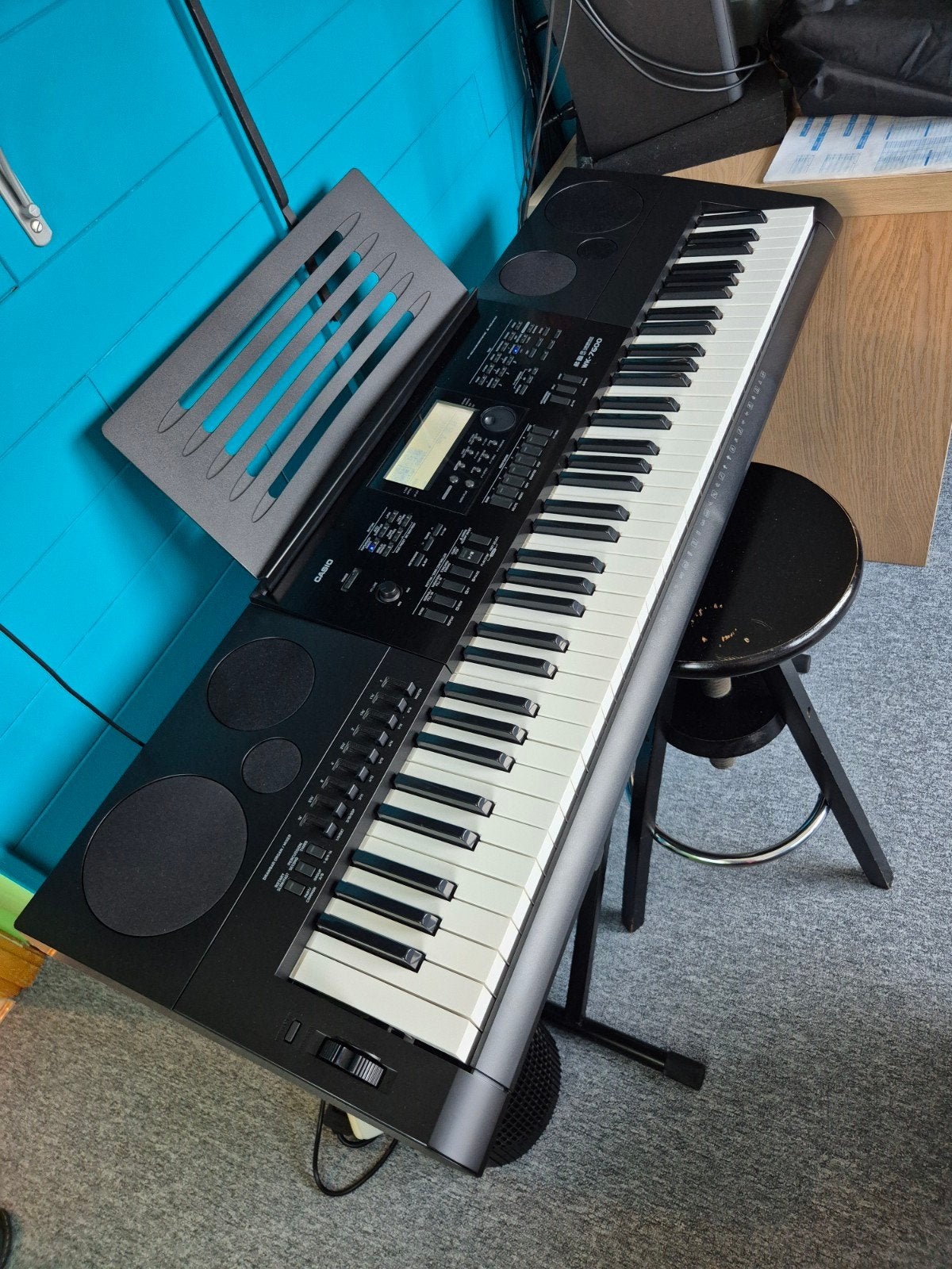 casio keyboard, Muziek en Instrumenten, Ophalen, Gebruikt, 88 toetsen, Casio