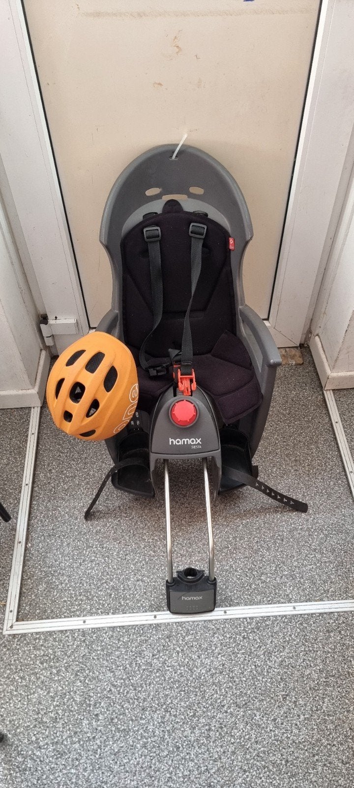 siège vélo enfant Hamax, Enlèvement