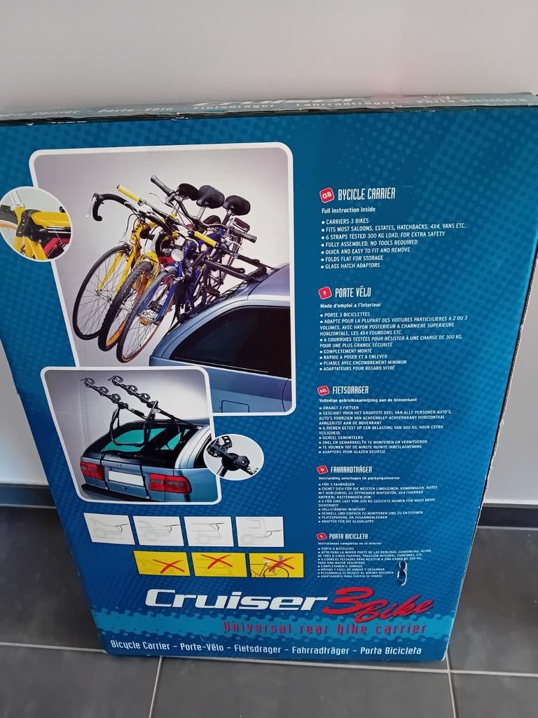 Autorek voor fietsen, Ophalen