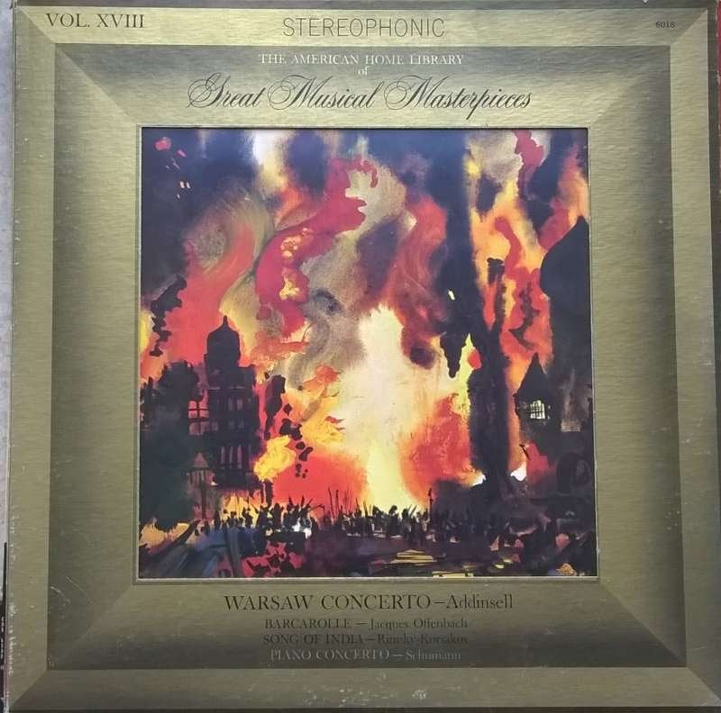 LP The American Home Library Of Great Musical Masterpieces18, Cd's en Dvd's, Vinyl | Klassiek, LP, Overige componisten, Complilatie