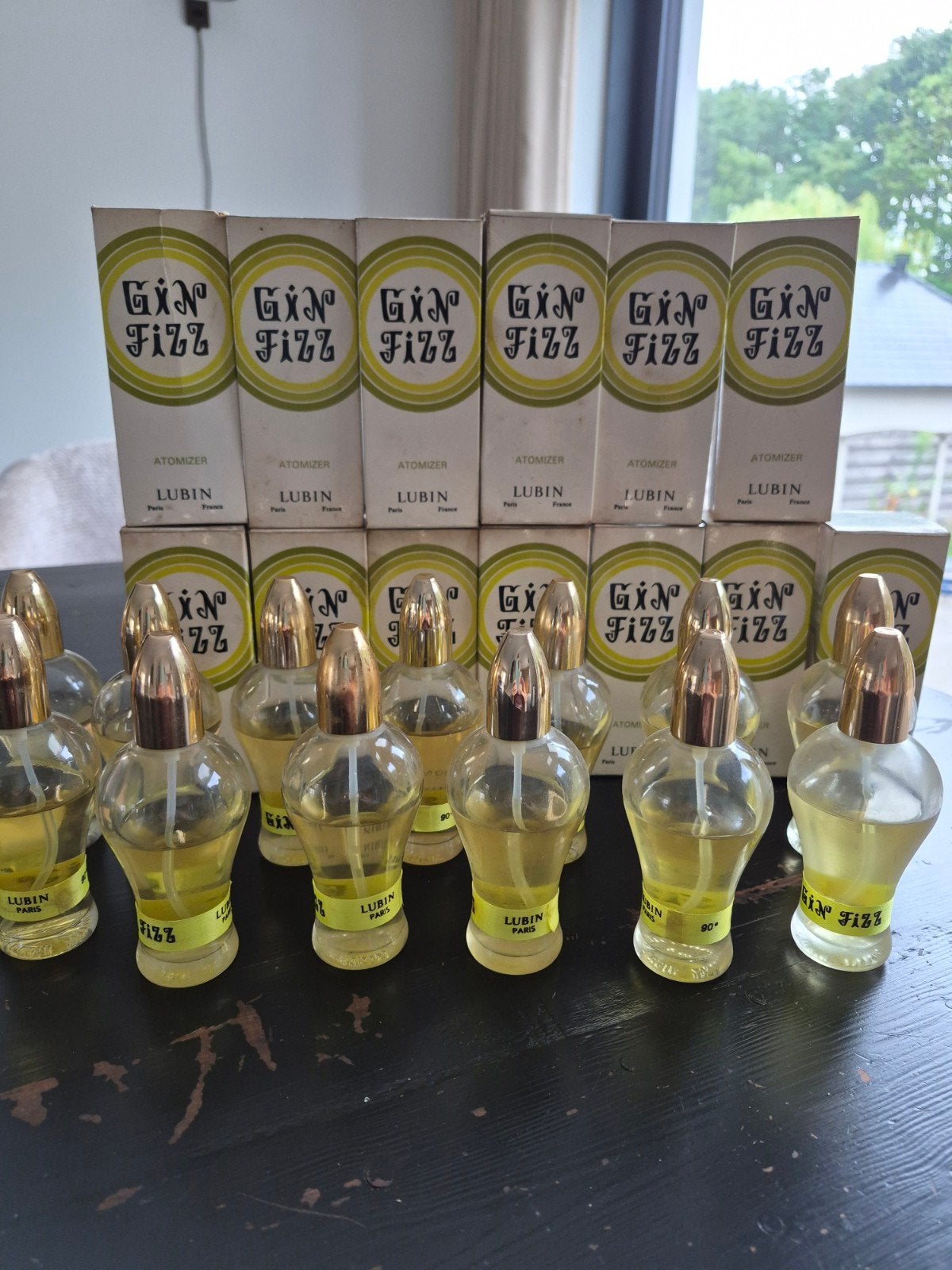 gin fizz atomizer  lubin jaren 70, Collections, Parfums, Enlèvement ou Envoi