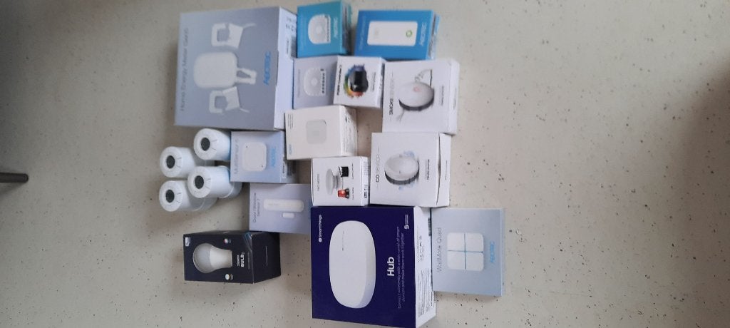 Z-Wave Aeotec, Fibaro, Danfoss — 11 pièces, Electroménager, Enlèvement ou Envoi, Zwave, Comme neuf, Zwave