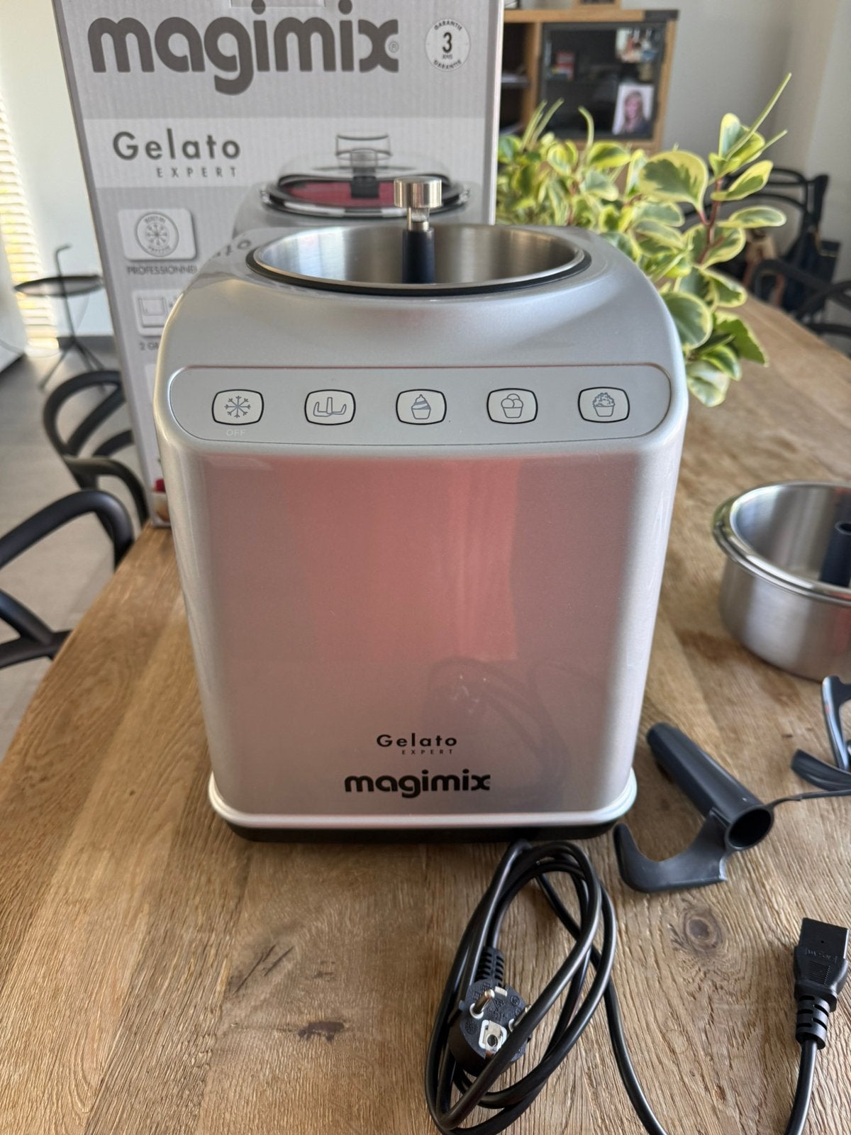 Turbine a glace GELATO EXPERT MAGIMIX, Electroménager, Machines à glace, Enlèvement ou Envoi, Comme neuf