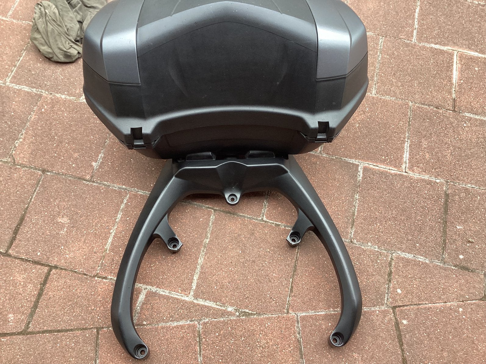 Topkoffer + Rek Tmax 530, Motoren, Ophalen, Gebruikt
