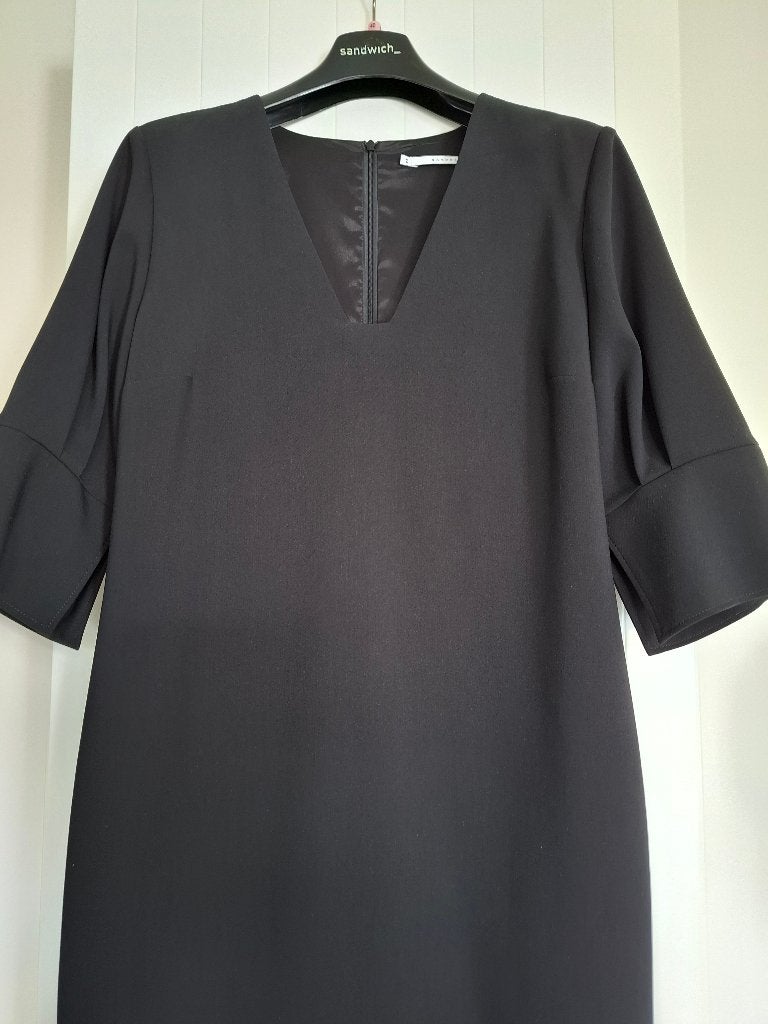 Zwarte jurk van Xandres maat 44, Kleding | Dames, Jurken, Zwart, Maat 42/44 (L), Ophalen of Verzenden, Zo goed als nieuw