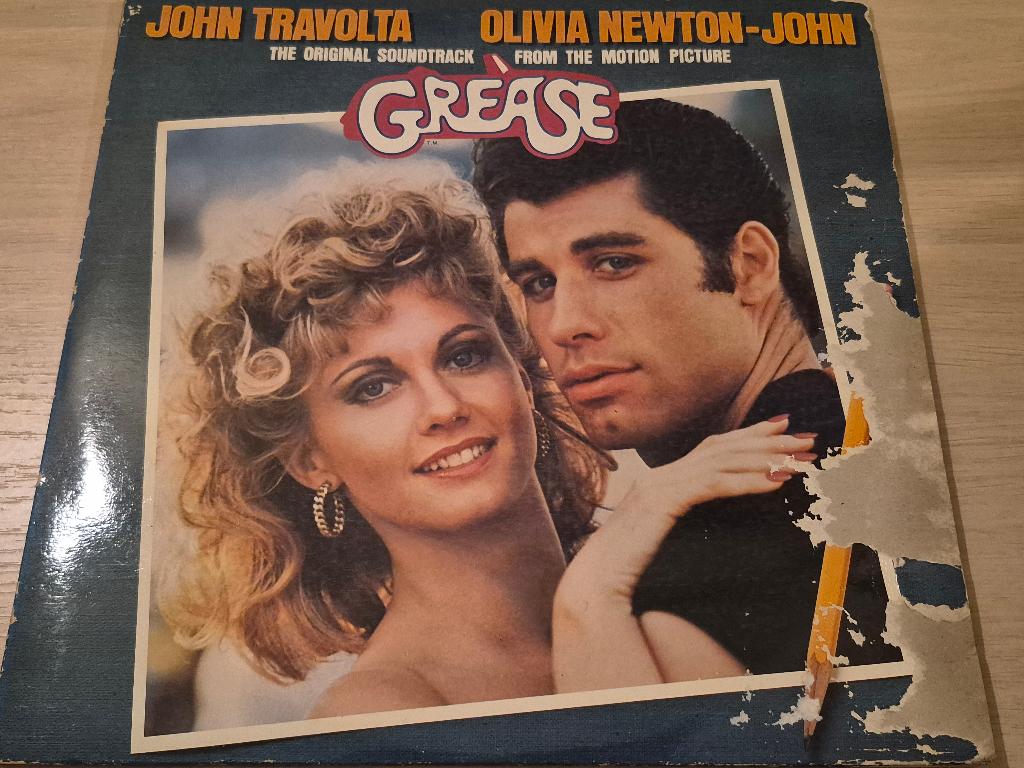 Double disque vinyl 33 tours grease, Double LP, Enlèvement ou Envoi, 1980 - 1989, Comme neuf