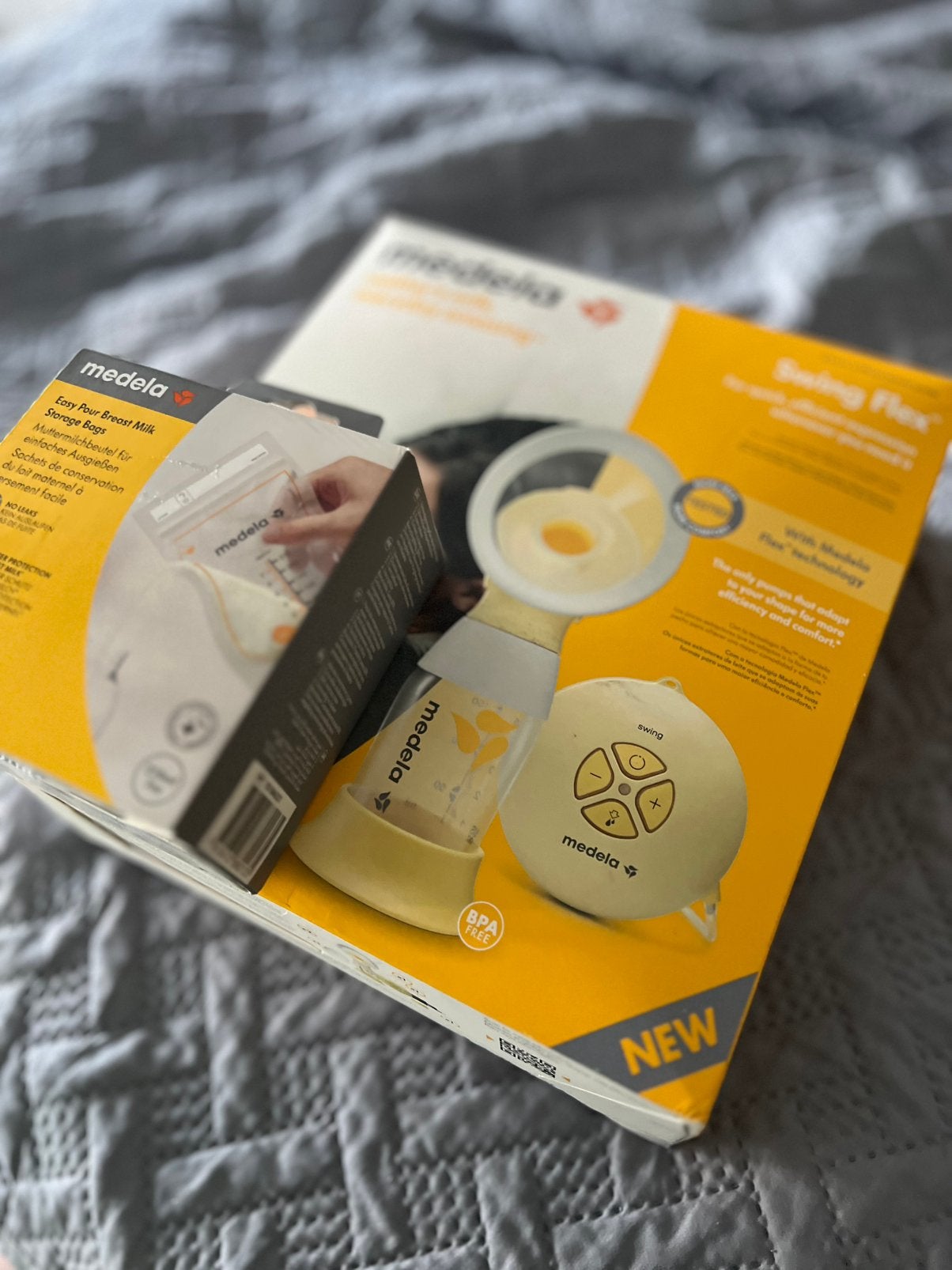 Medela Swing Flex elektrische borstkolf, Ophalen, Zo goed als nieuw, Borstkolf, Medela
