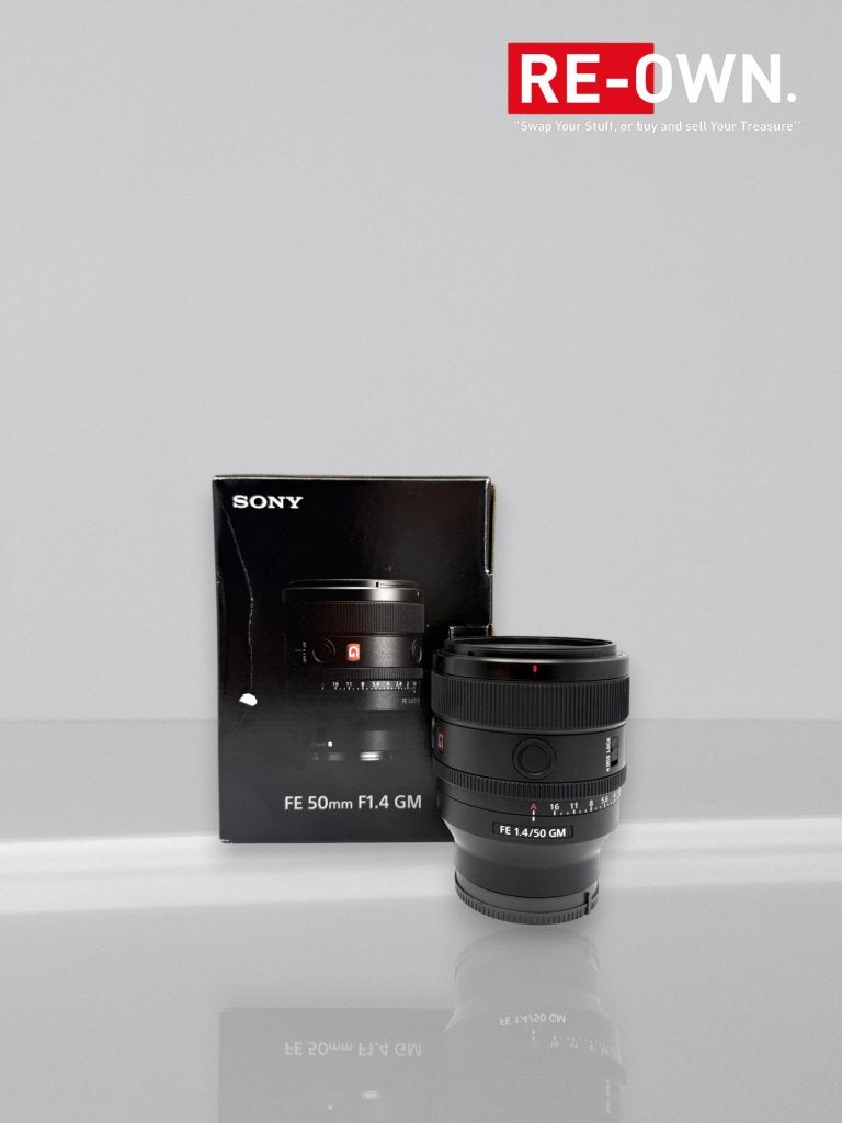 SONY FE 50MM F/1.4 GM | NIEUWSTAAT | DOOS | GARANTIE