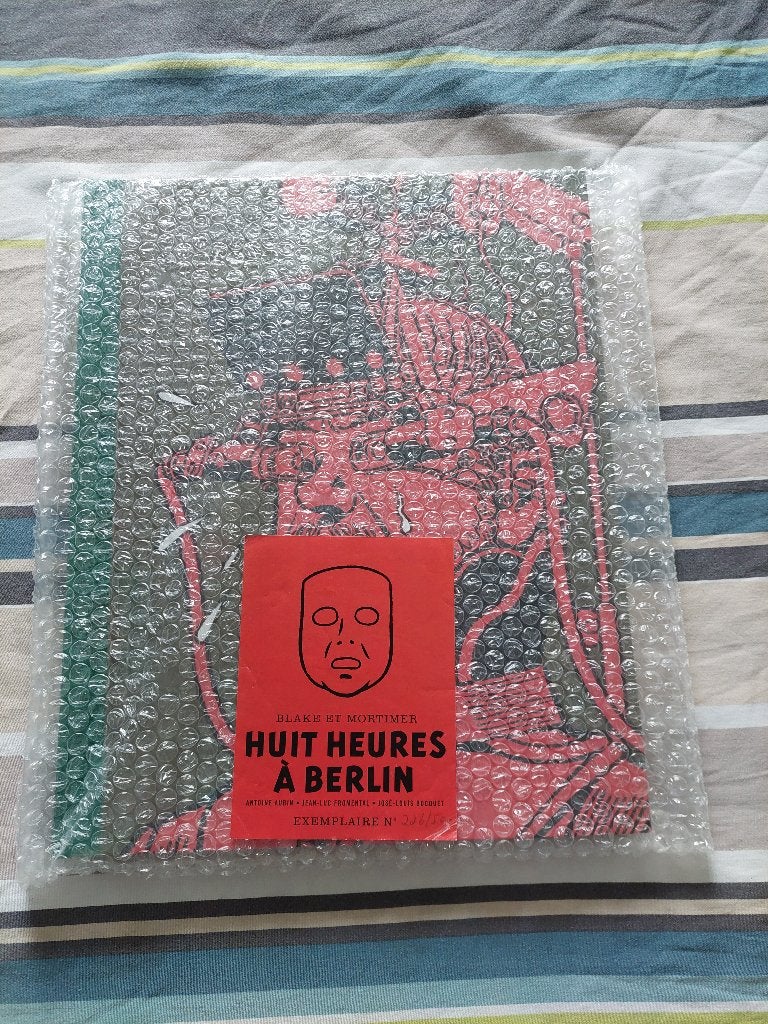 Blake & Mortimer - Huit heures à Berlin - Tirage de tête, Livres, BD, Edgar P. Jacobs, Une BD, Comme neuf, Enlèvement
