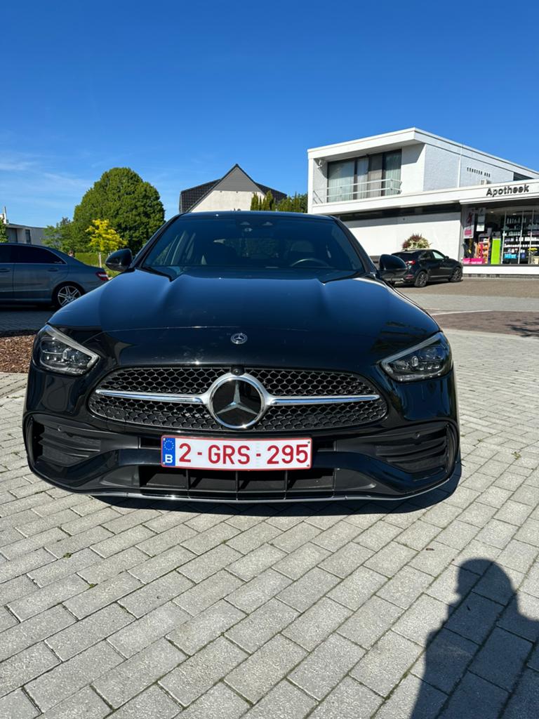 C220 Amg line, Auto's, Mercedes-Benz, Automaat, Achterwielaandrijving, 4 cilinders, Alcantara