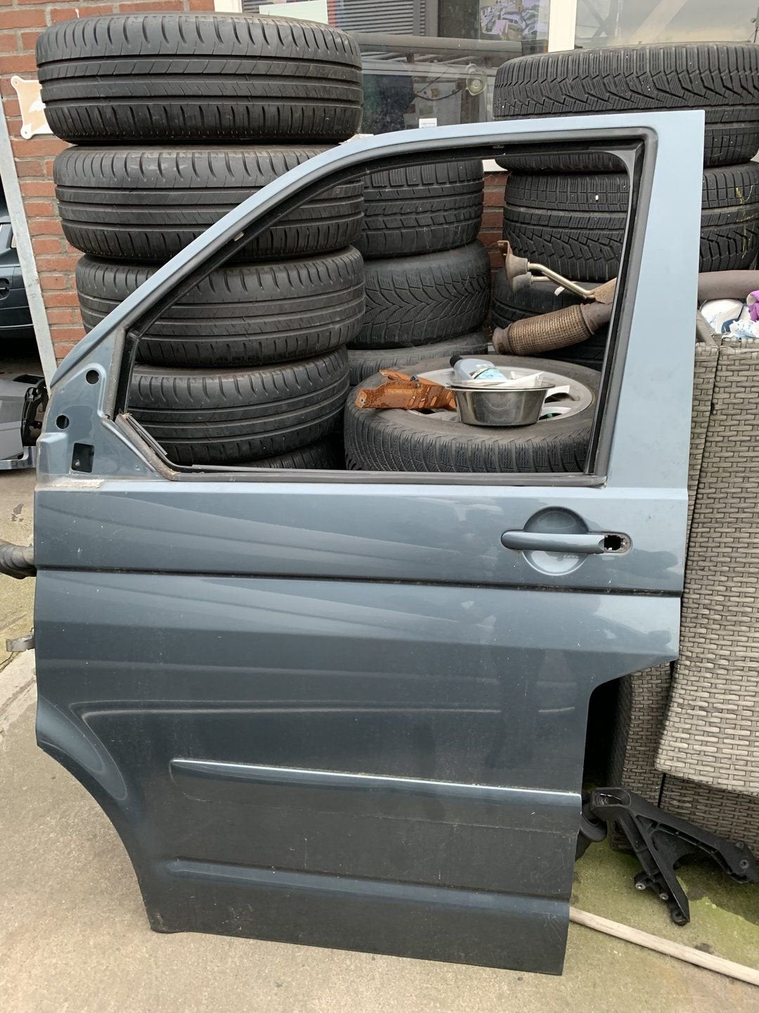 Volkswagen T5 Multivan deur LD7U, Volkswagen, -, Utilisé, Porte