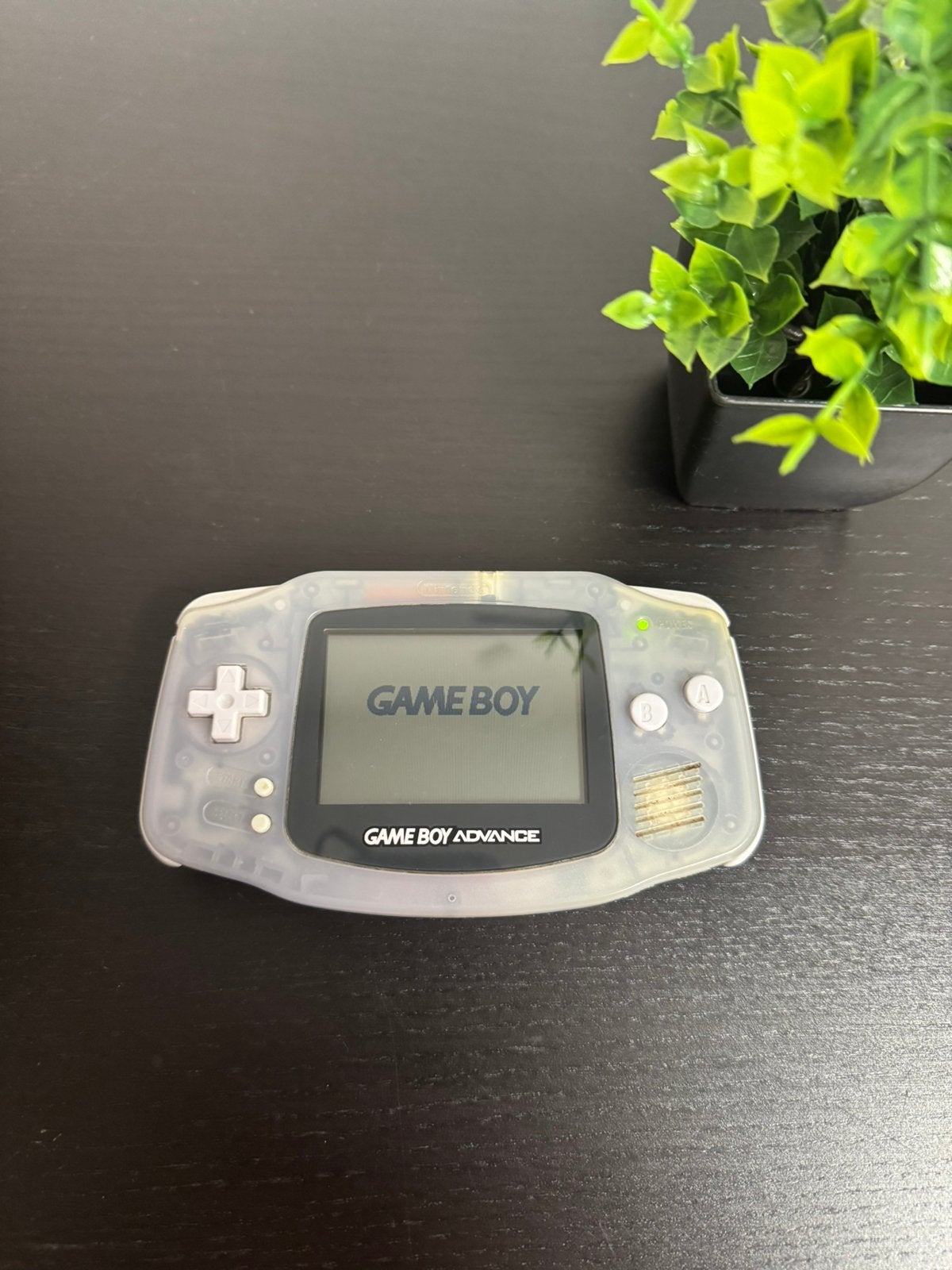 Nintendo Game Boy Advance Transparent/Transparent (AGB-001), Enlèvement ou Envoi, Comme neuf, Game Boy Advance