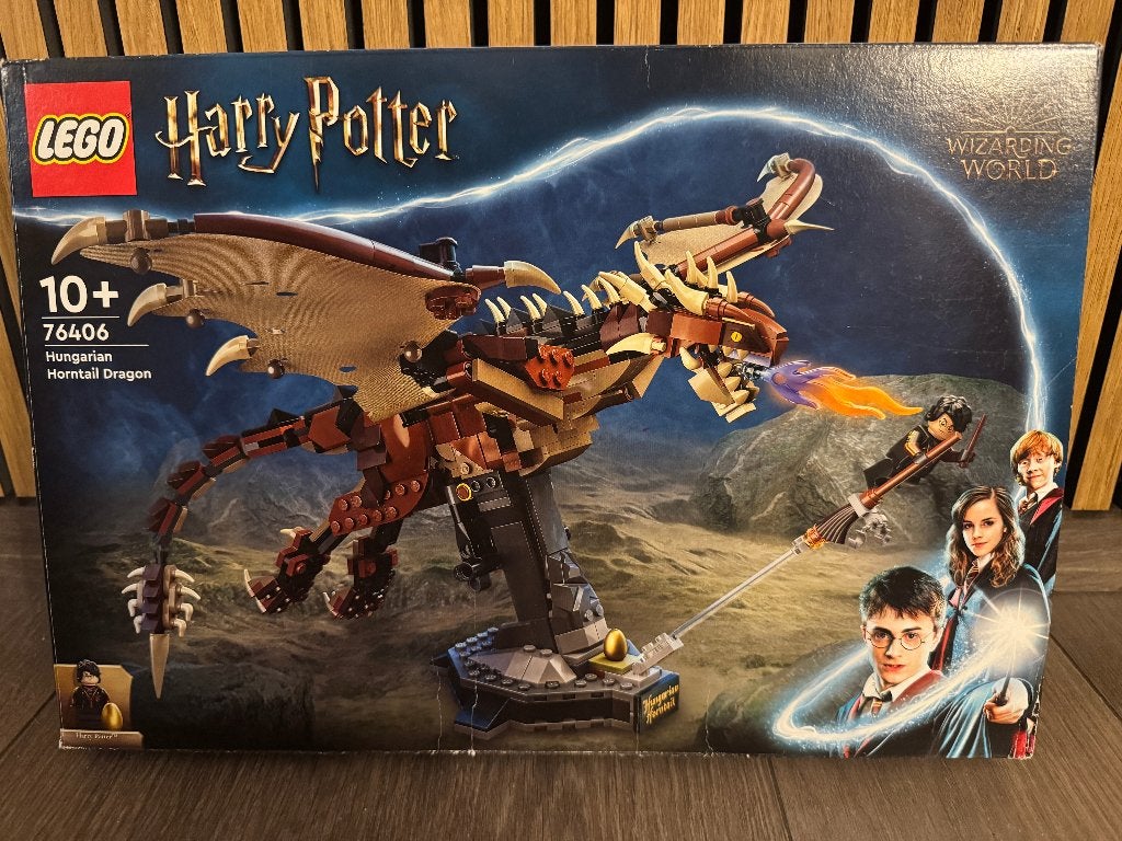LEGO Harry Potter 76406 – Hongaarse Hoornstaart Draak, Lego, Harry Potter, Ophalen of Verzenden, Zo goed als nieuw