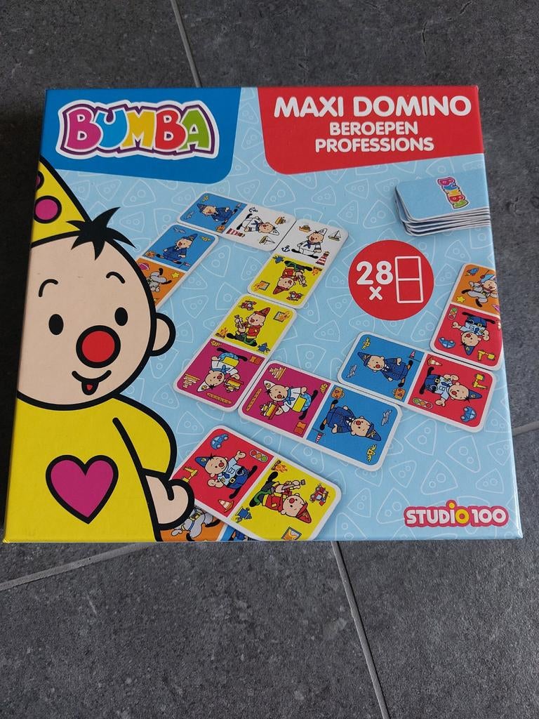 Bumba maxi domino, Ophalen of Verzenden, Zo goed als nieuw