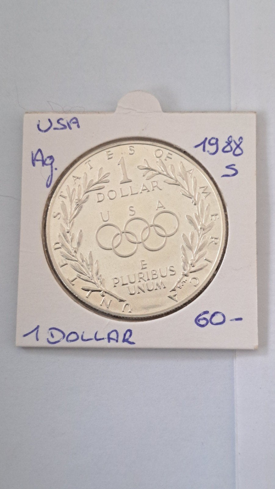 États-Unis 1 dollar 1988 S AG, Enlèvement ou Envoi
