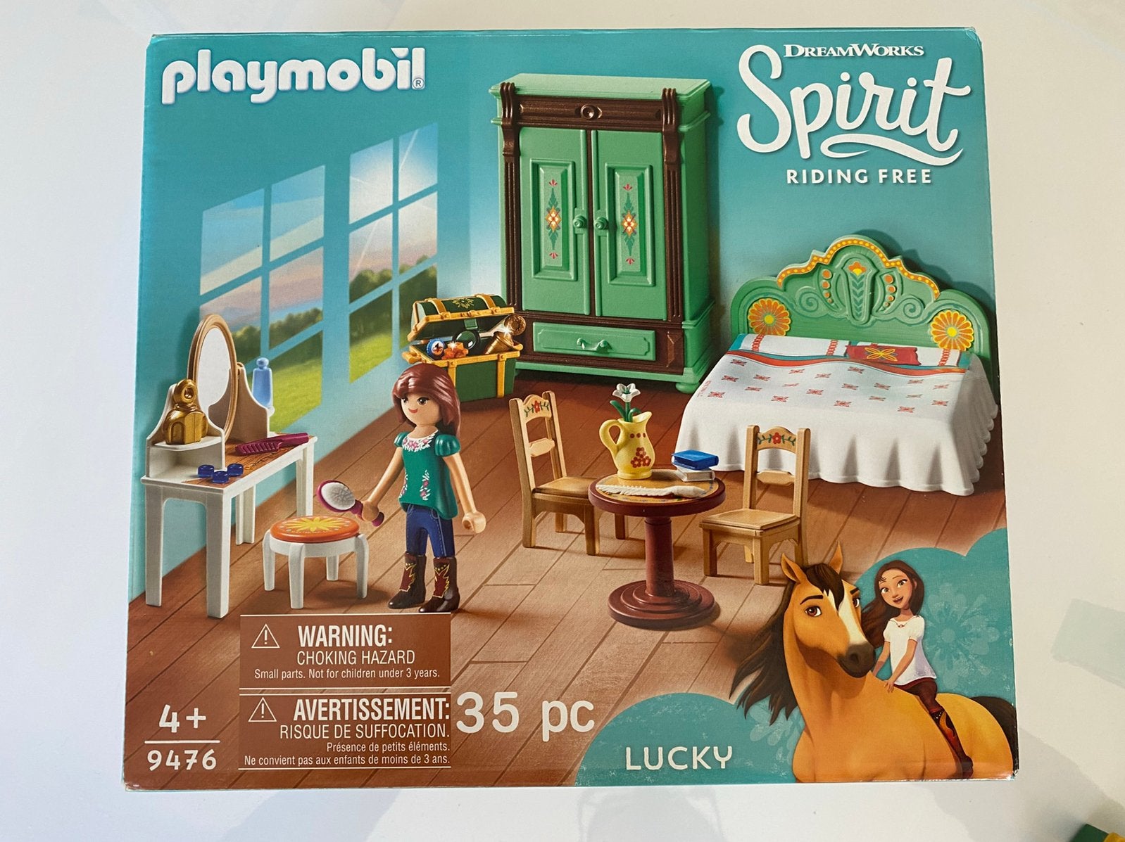 Playmobil Lucky’s slaapkamer 9476, Ophalen, Zo goed als nieuw, Complete set
