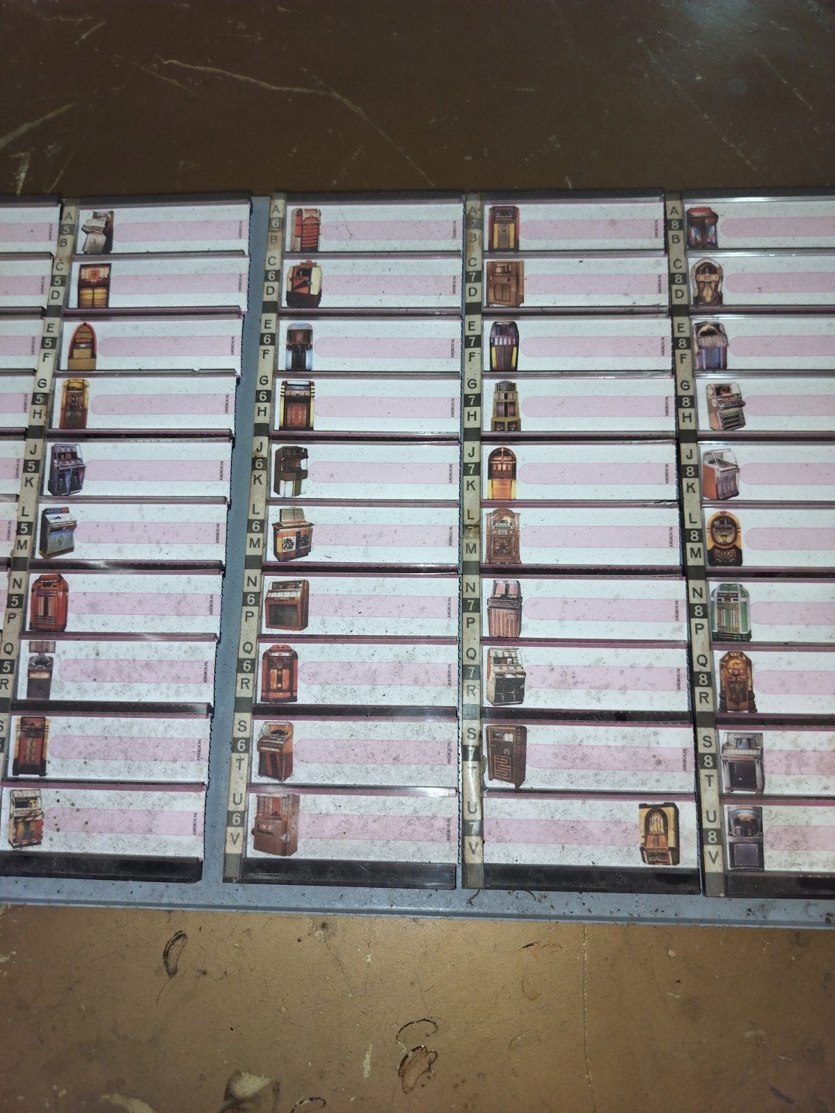 titel paneel Ami Rowe jukebox., Verzamelen, Ophalen, Ami