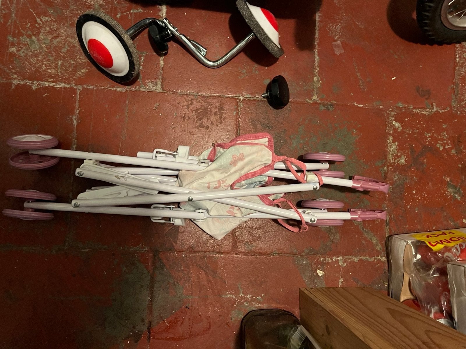 Buggy-poppenkinderwagen, Ophalen, Gebruikt