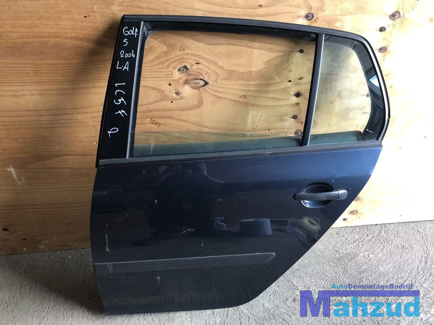 VW GOLF 5 Groen LC5F Links linker achter deur portier, Auto-onderdelen, Gebruikt, Volkswagen AG, Vw@volkswagen.de, Achter