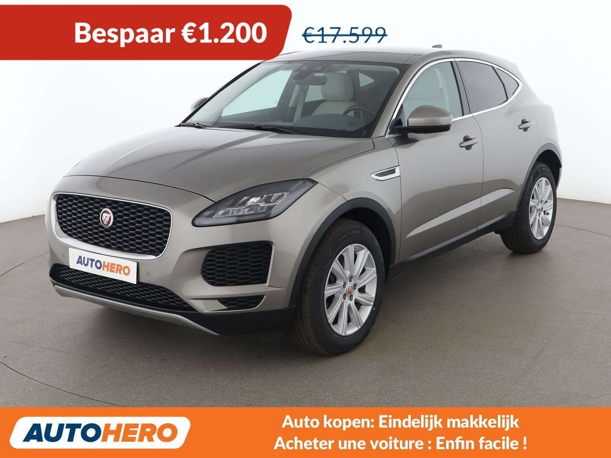 Jaguar E-Pace P200 S AWD (année de construction 2020), Autos, Cuir, Argent ou Gris, Achat, Euro 6