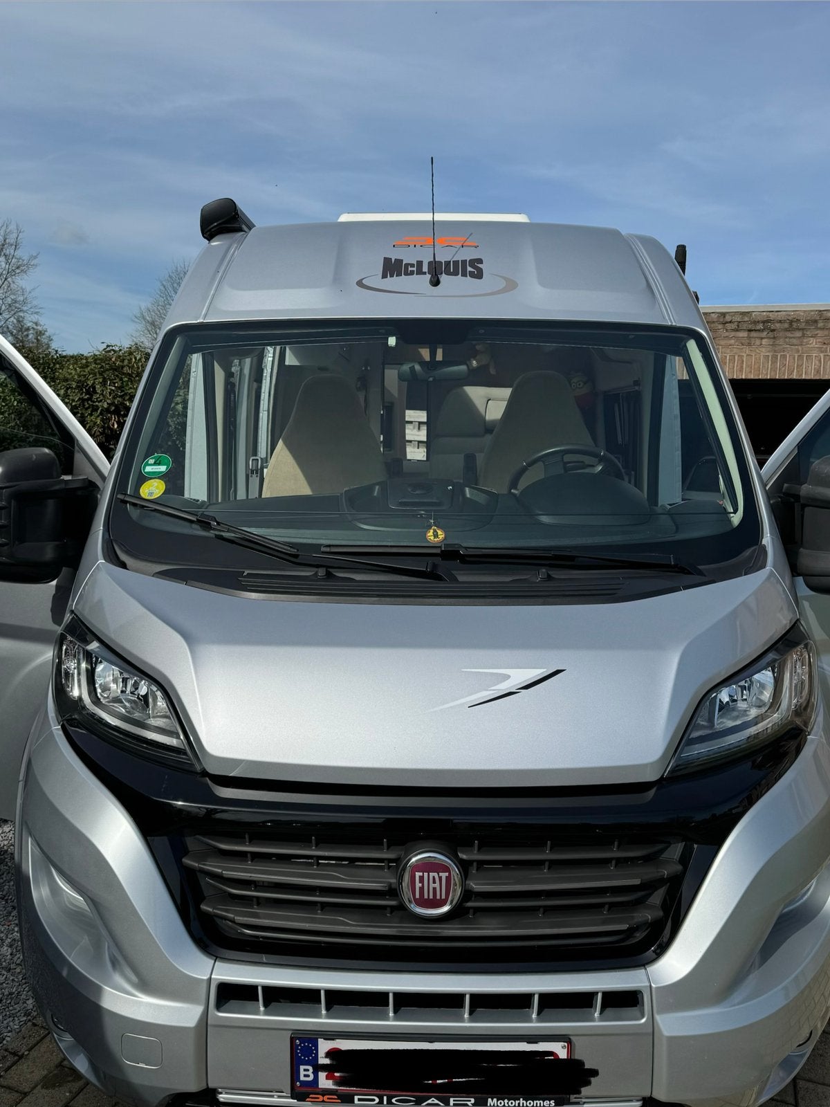Mclouis menfys 5 2019 buscamper, Caravanes & Camping, Camping-cars, Particulier, jusqu'à 2, Modèle Bus ou Fourgon aménagé, Fiat