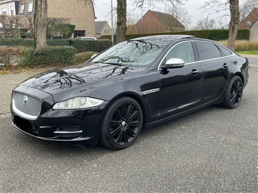 Jaguar XJ Long 3.0 Diesel 275 pk EXPORT ONLY, Auto's, Jaguar, Automaat, Euro 5, Zwart, XJ