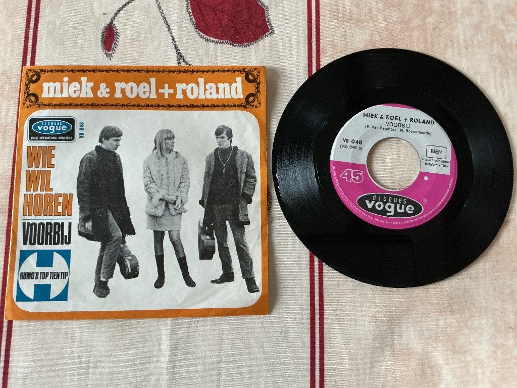Miek&Roel + Roland : Wie wil horen/Voorbij Vogue VB 048/1967, Enlèvement ou Envoi