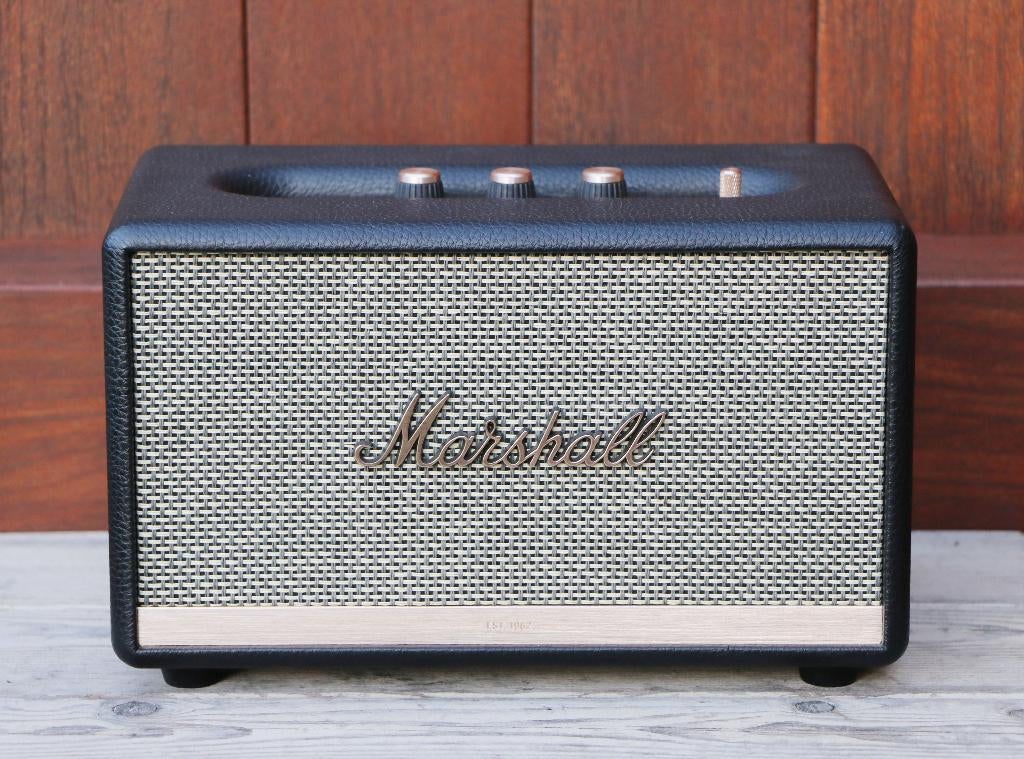 Marshall Acton 2 Bluetooth Speaker, Enlèvement, Comme neuf, 120 watts ou plus, Haut-parleurs Frontaux, Arrière ou Stéréo