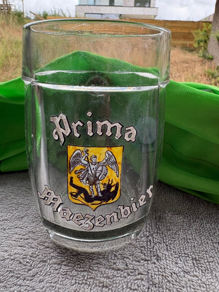 Prima Maezenbier - chope à bière, Collections, Enlèvement ou Envoi, Utilisé, Chope(s), Autres marques