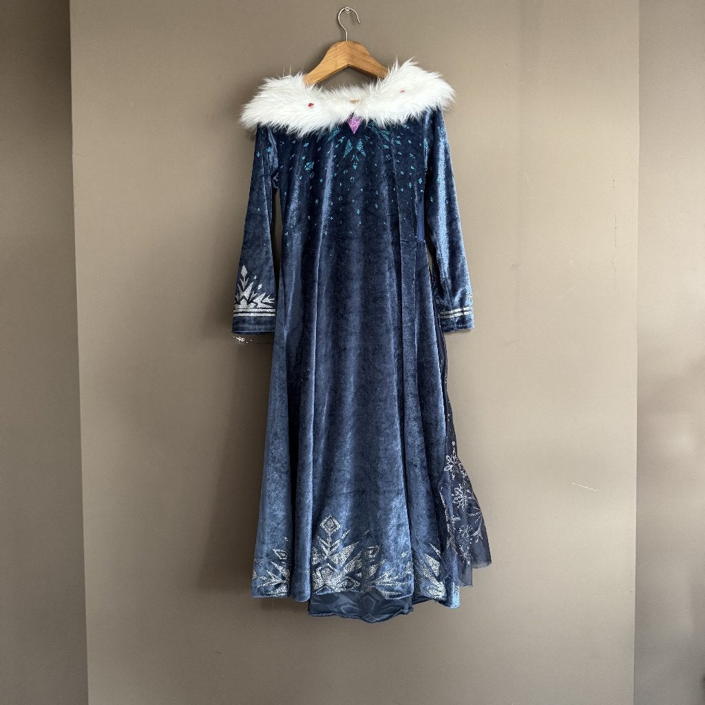 Frozen Elsa prinsessenjurk – maat 150, Ophalen of Verzenden, Zo goed als nieuw, 146 t/m 152, Meisje