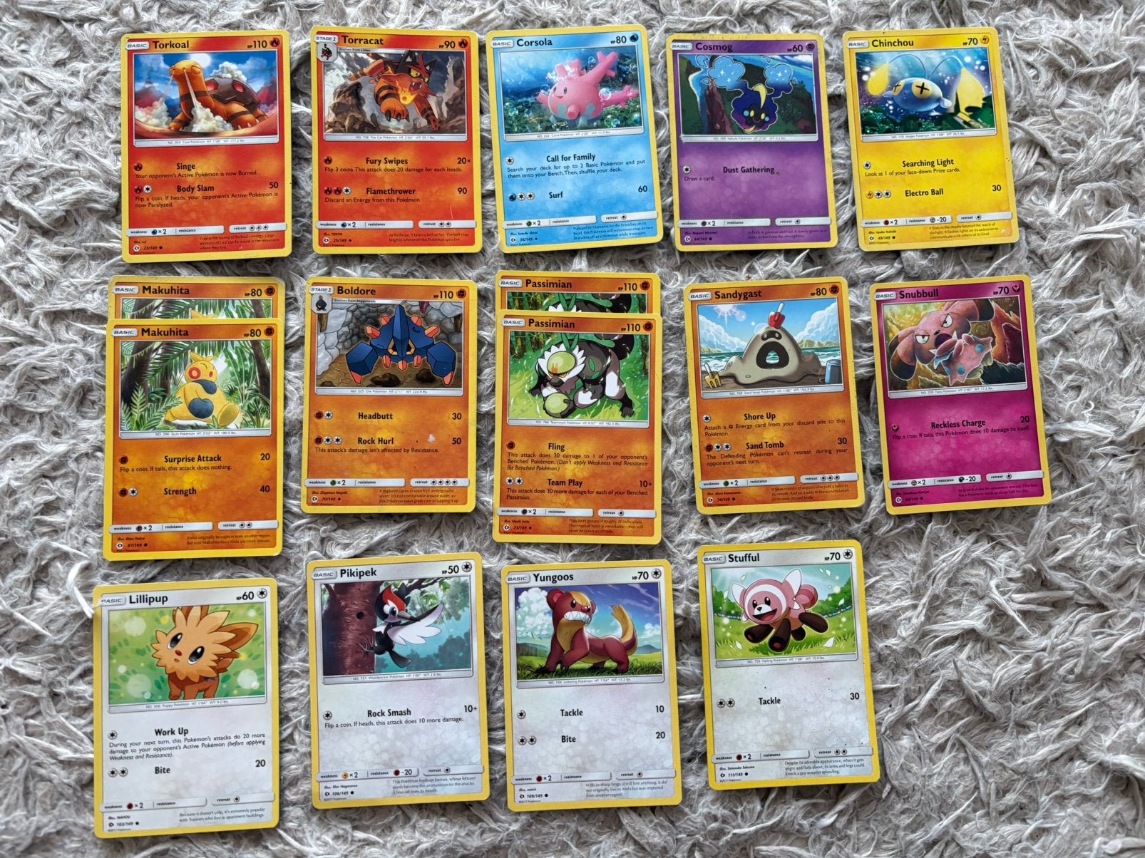 Pokemon verschillende sets, Ophalen of Verzenden, Gebruikt, Meerdere kaarten