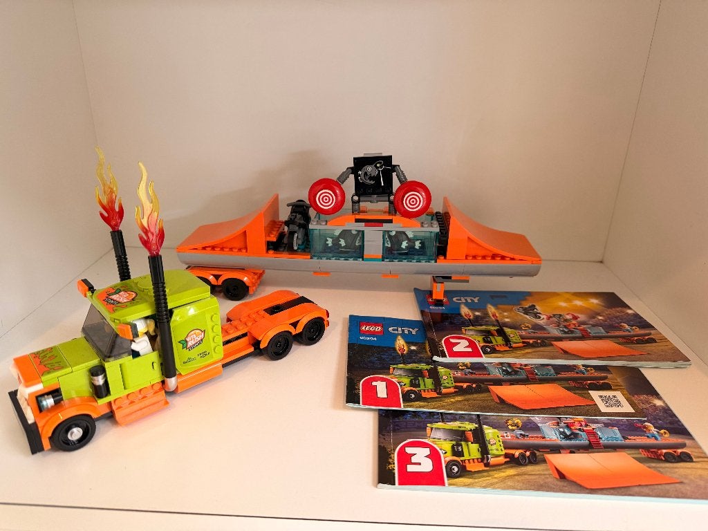 LEGO City Set - Stunt Show Truck (60294), City, Enlèvement ou Envoi, Lego, Ensemble complet