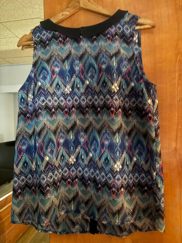 Mouwloze blouse voor dames, Kleding | Dames, Topjes, Ophalen, Overige kleuren, Maat 42/44 (L), Zo goed als nieuw