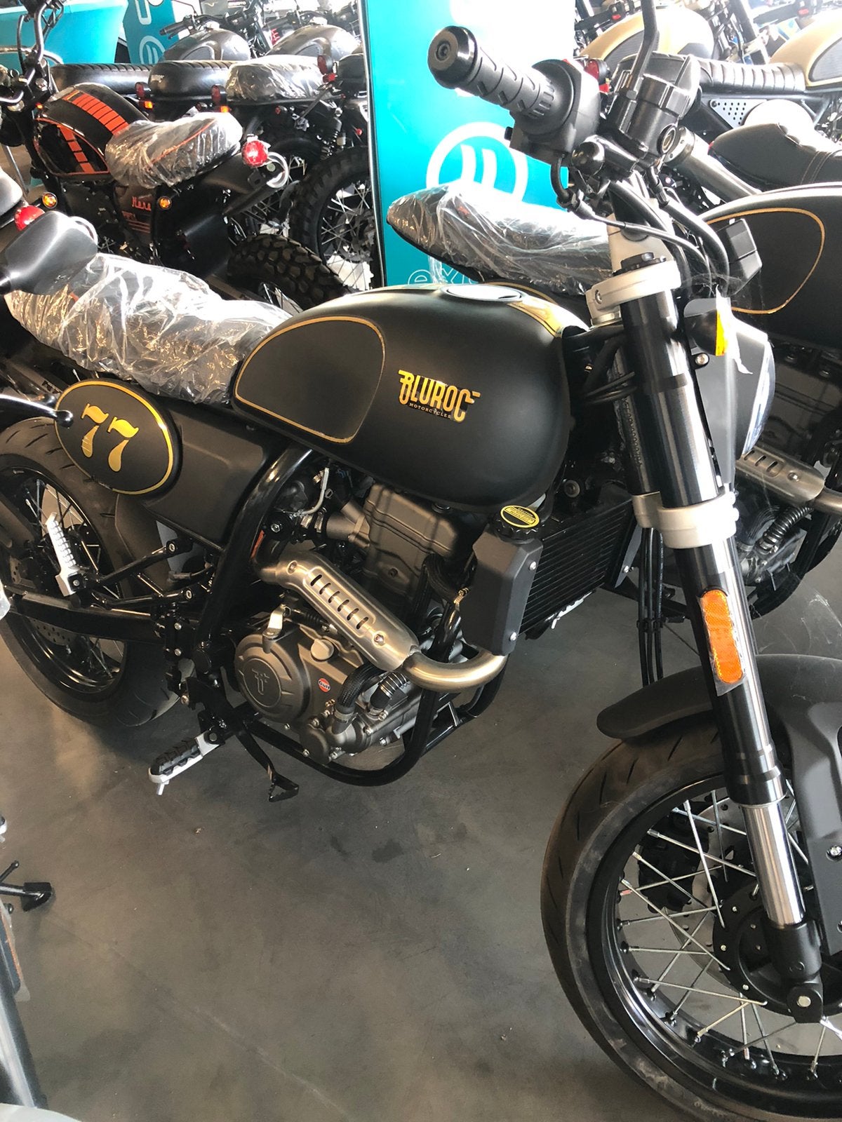 Bluroc Tracker 125 Grandiose action, Motos, Entreprise, Permis Moto A1 minimum, Neuf, 12 à 35 kW