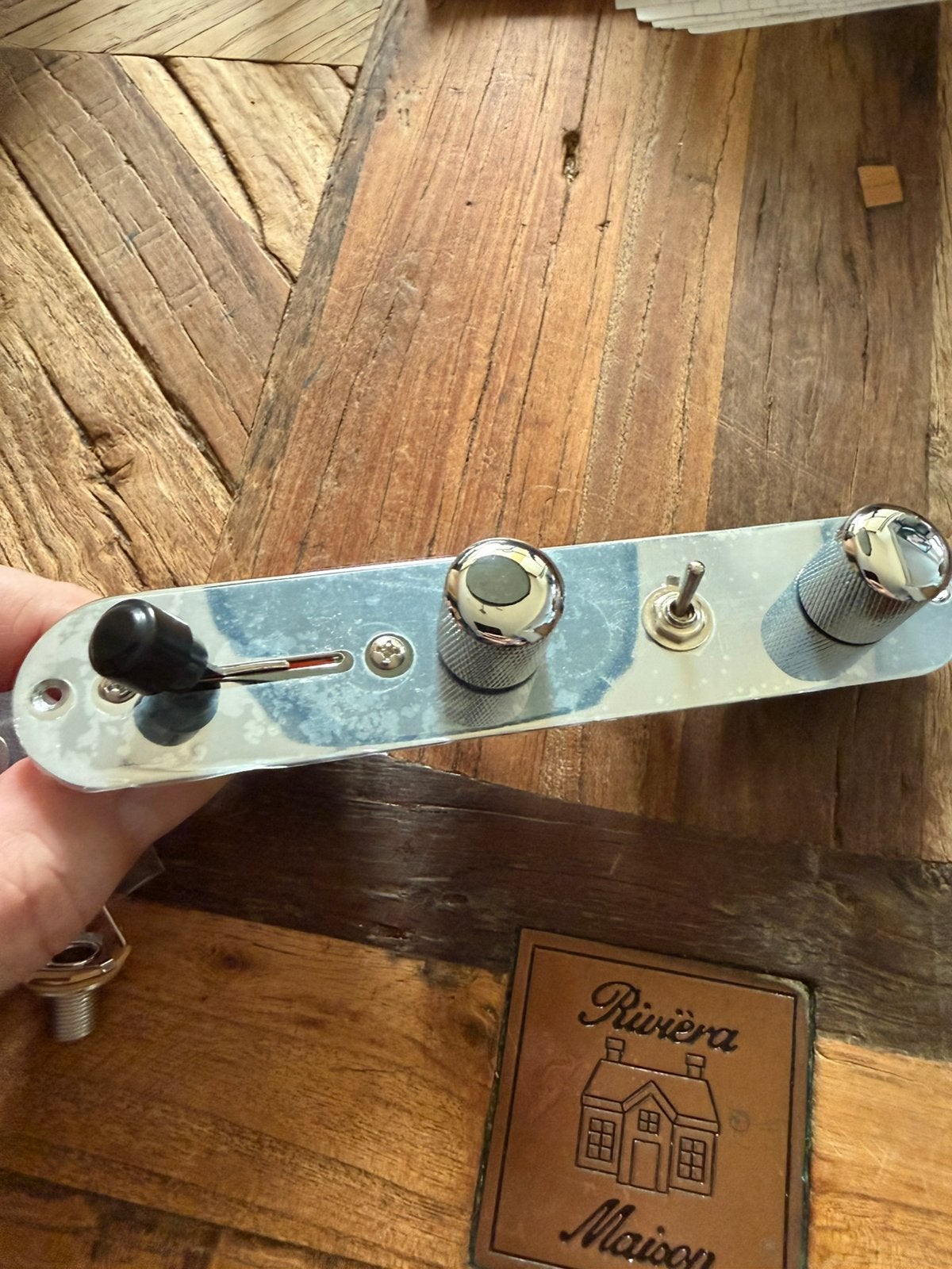 Telecaster loaded control plate met mini toggle Switch, Muziek en Instrumenten, Verzenden, Nieuw