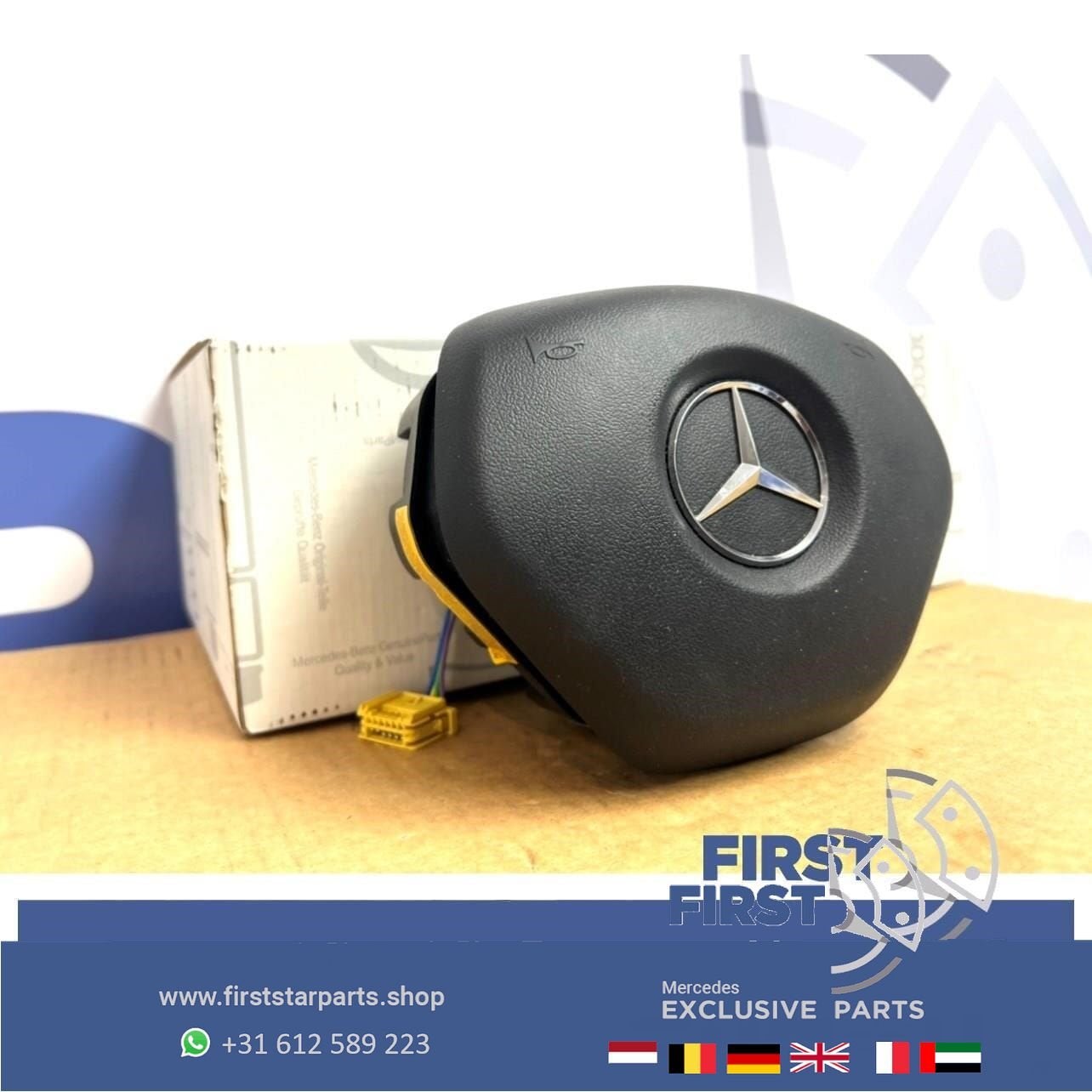 2014 AMG STUUR AIRBAG A B C CLA E G GLA GLC GLE S Klasse STU, Auto-onderdelen, Gebruikt, -, Ophalen of Verzenden, -