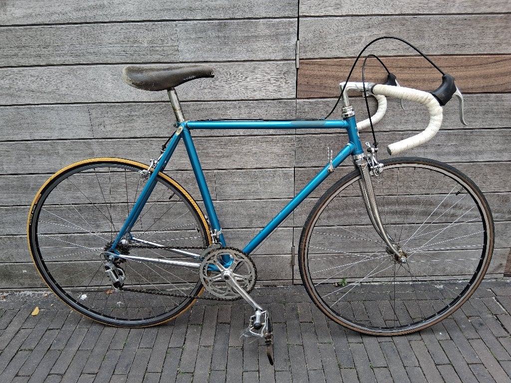 vintage koersfiets chesini, Fietsen en Brommers, Fietsen | Racefietsen, Ophalen, Gebruikt