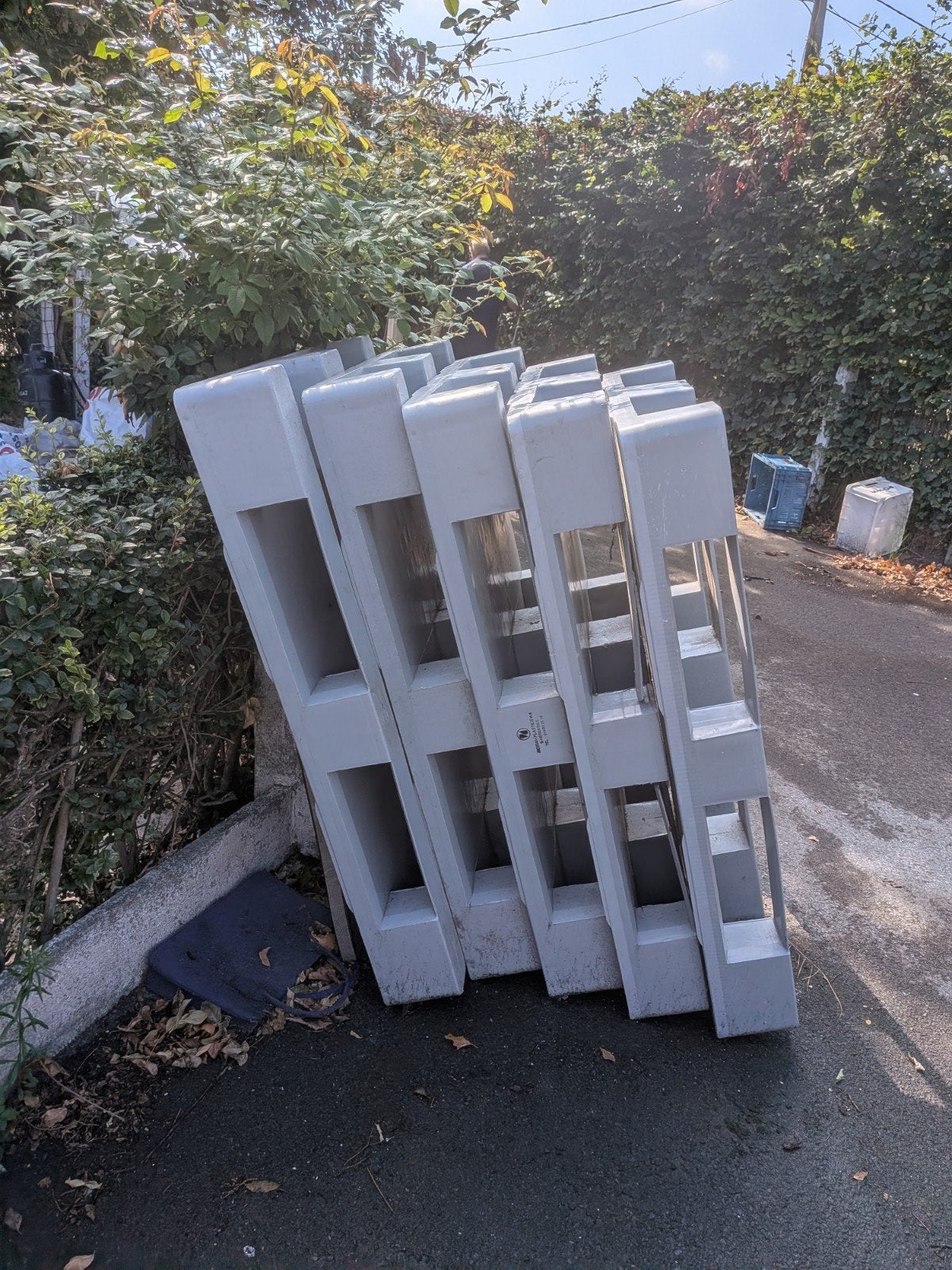 palletten voor voedingsindustrie, Ophalen