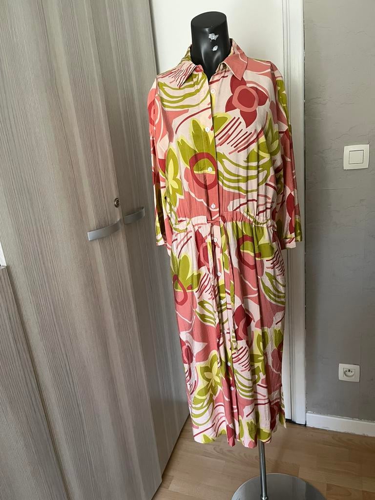 Zomerse katoenen jurk in nieuwstaat maat M, Kleding | Dames, Ophalen of Verzenden, Zo goed als nieuw, Maat 38/40 (M)