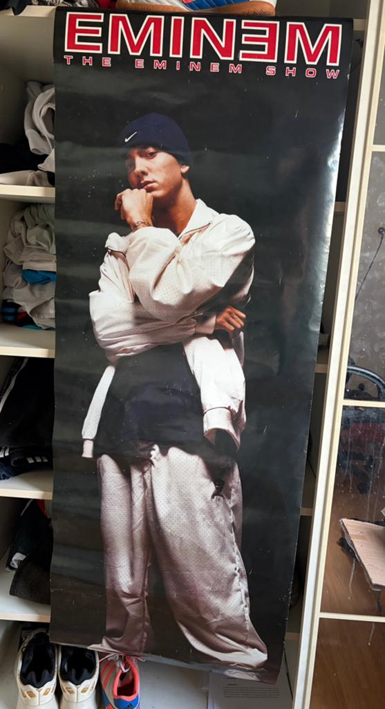 Poster géant Eminem The Eminem Show vintage, Ophalen of Verzenden, Zo goed als nieuw