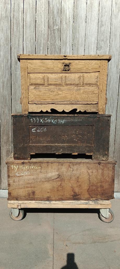 Stock verkoop kisten. Opberg box dekens of kussens, Ophalen, Ik, ., .