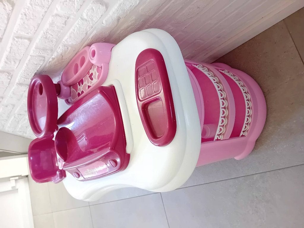Poppenbad/verzorgingstafel, Kinderen en Baby's, Ophalen, Gebruikt, Babypop